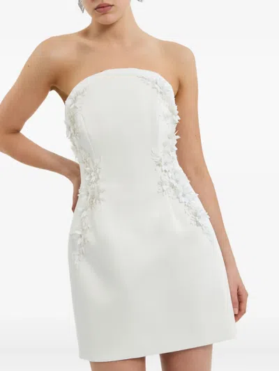 Rebecca Vallance Xanthe Mini Dress In White