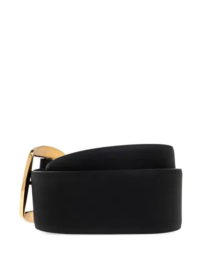Dolce & Gabbana Large Buckle Strap Accessory In Brown