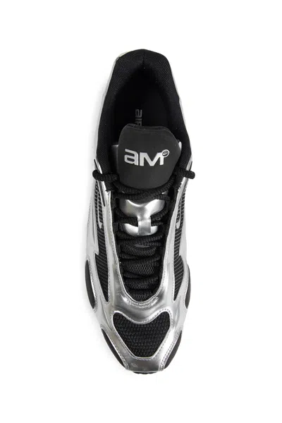 Nike Air Max Muse Sneakers In Silver Leather And Fabric In Multi