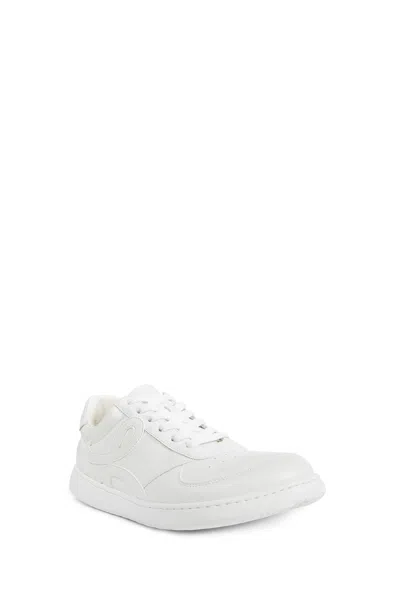 Loewe Jambo Sneaker In Soft Grained Calfskin Sneakers White In White