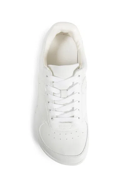 Loewe Jambo Sneaker In Soft Grained Calfskin Sneakers White In White