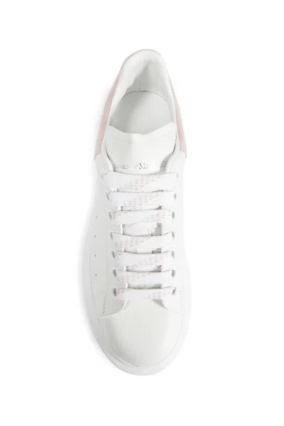 Alexander Mcqueen Valentino Garavani Beige Suede Vlogo The Bold Edition Loafers In White