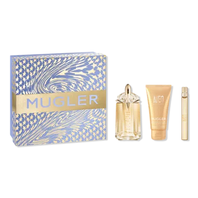 Mugler Alien Goddess 3-piece Holiday Gift Set In Gold
