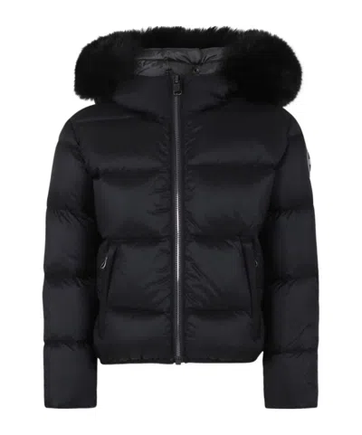 Colmar Padded Short Coat In Black