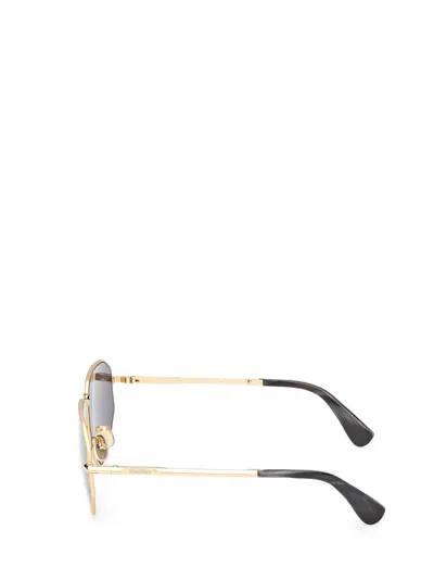 Max Mara Geometric-frame Sunglasses In Gray