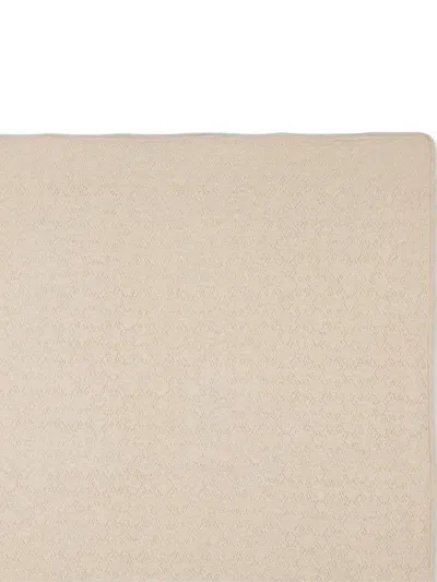 Givenchy Textured Knit Blanket In White