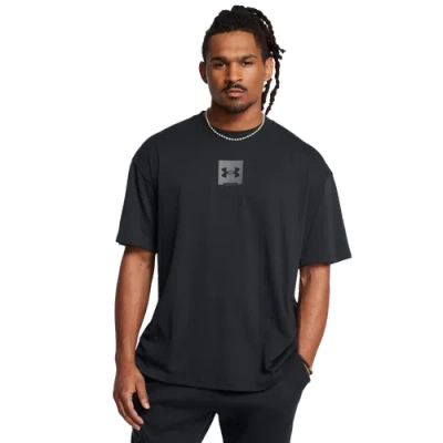 Under Armour Mens  Heavyweight Oversized T-shirt In Black