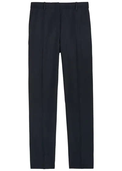 Jacquemus Le Pantalon Camargue Wool Trousers In Blue