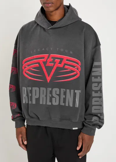 Represent Man Black Knitwear In Gray