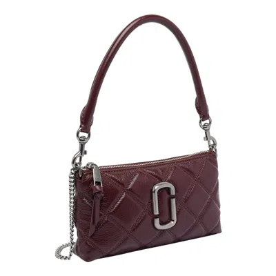 Marc Jacobs The Quilted Snapshot Convertible Shoulder Bag In Red