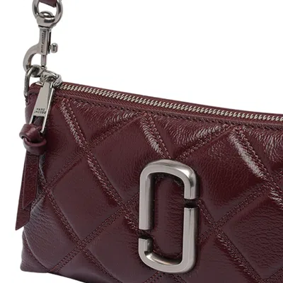 Marc Jacobs The Quilted Snapshot Convertible Shoulder Bag In Red