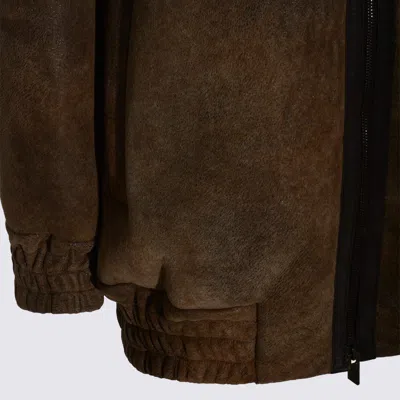 Salvatore Santoro Jackets Brown In Brown