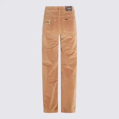 Lois Tobacco Cotton Jeans In Brown