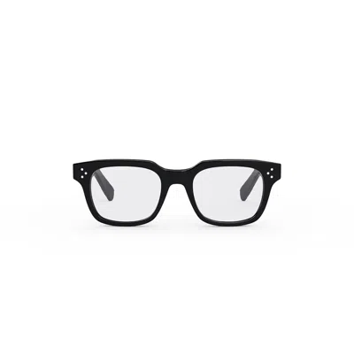 Celine Square Frame Glasses In Black