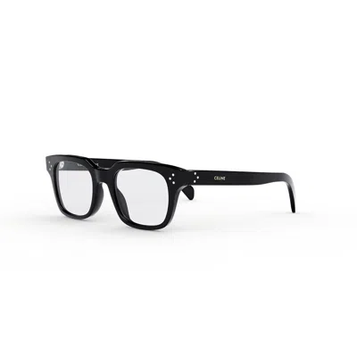 Celine Square Frame Glasses In Black
