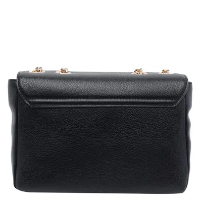 Liu •jo Adjustable Chain Strap Shoulder Bag In Black