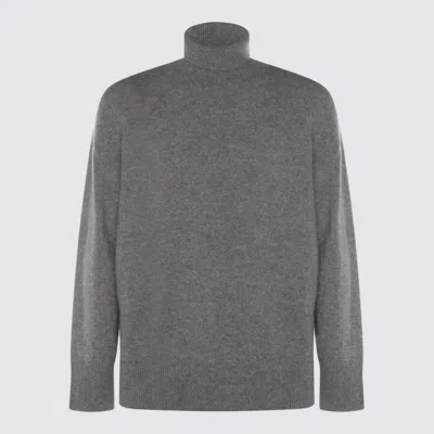 The Row Grey Wool Knitwear In Gray