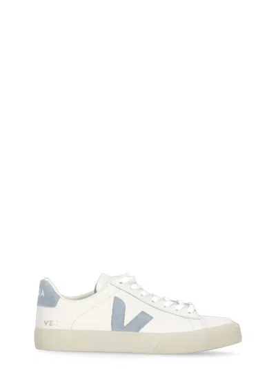Veja Multicolour Organic Leather Sneaker In White