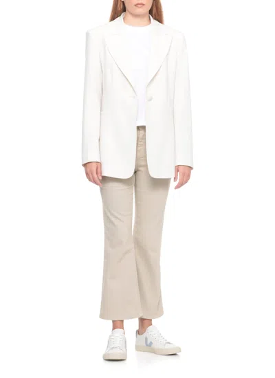 Veja Multicolour Organic Leather Sneaker In White