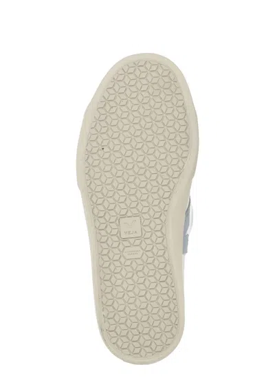 Veja Multicolour Organic Leather Sneaker In White