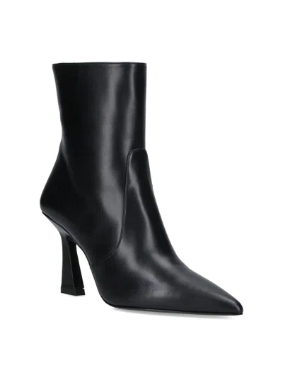 Stuart Weitzman Vinnie Ankle Boots In Black