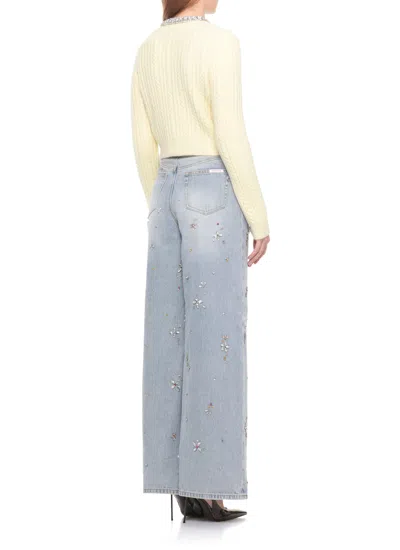 Self-portrait Cardigan Self-portrit In Yellow