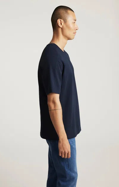 Mavi Edition Short Sleeve T-shirt In Total Eclipse In Blue