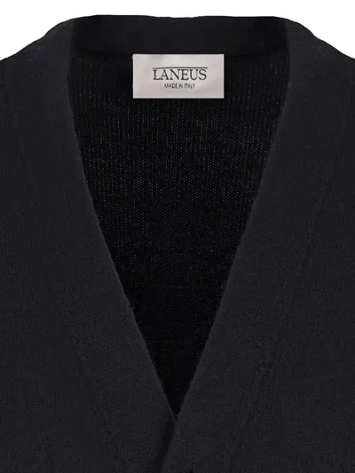 Laneus V-neck Cardigan In Black