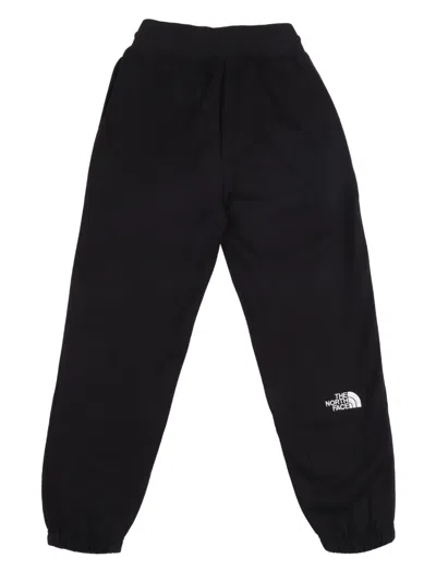 The North Face Logo-embroidered Track Pants In Black