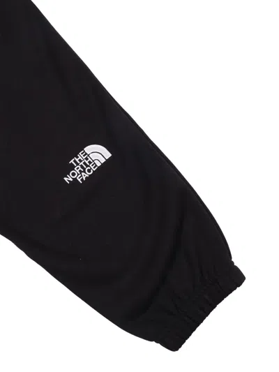 The North Face Logo-embroidered Track Pants In Black