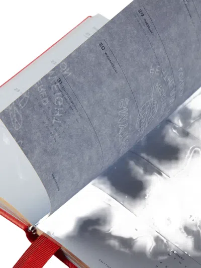 Smythson Grained Lambskin Chelsea Diary In Red