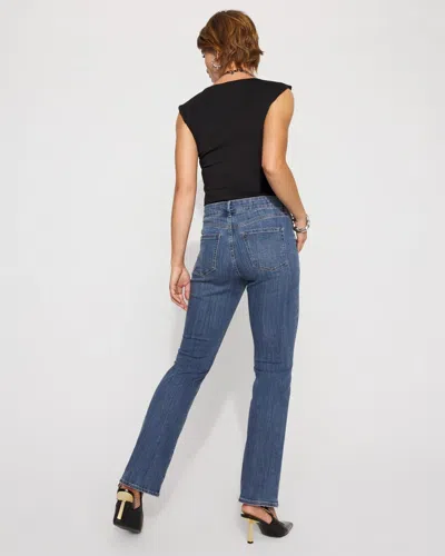 White House Black Market High-rise Bootcut Jeans In Blue