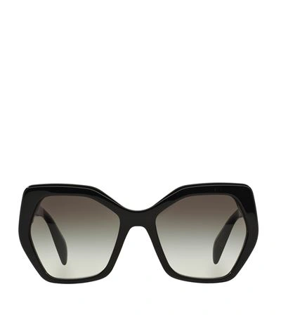 Shop Prada Geometric Sunglasses