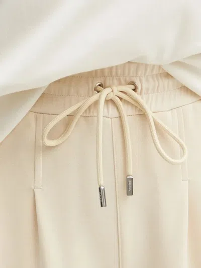 Hugo Boss Drawstring Track Pants In Animal Print