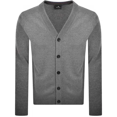 Paul Smith Button Cardigan Grey In Gray