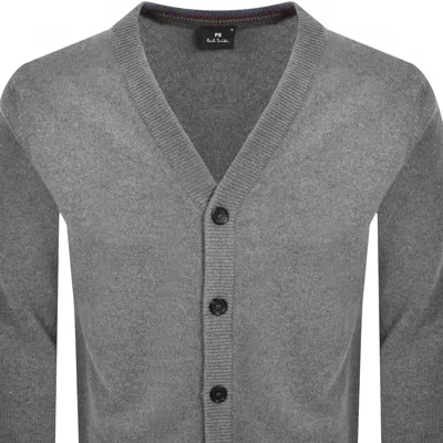 Paul Smith Button Cardigan Grey In Gray