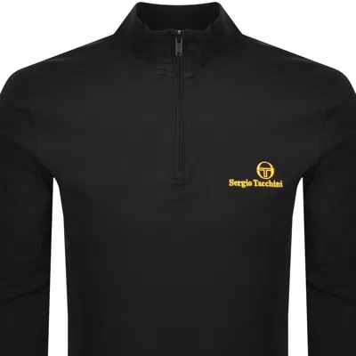 Sergio Tacchini Daytone Cycling Top Black In Black