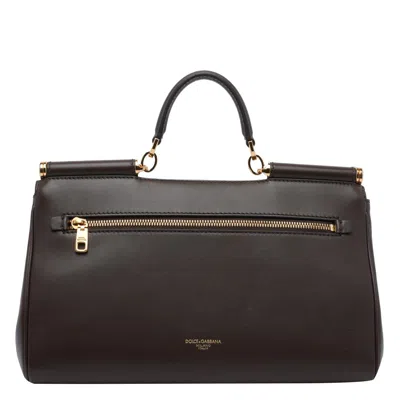 Dolce & Gabbana My Sicily Handbag In Brown