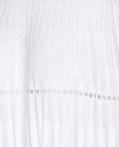 Alaïa Dresses White In White
