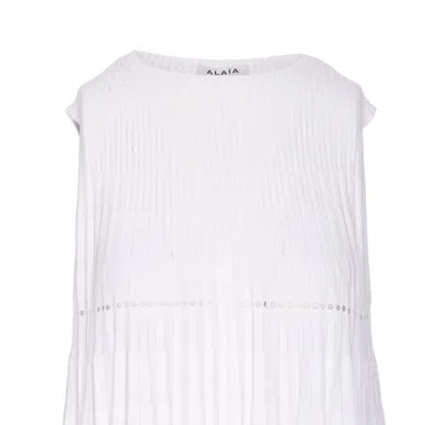 Alaïa Dresses White In White