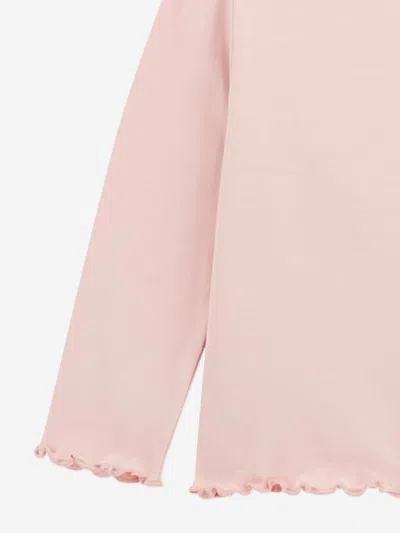 Guess Girls Long Sleeve Slogan T-shirt In Multi