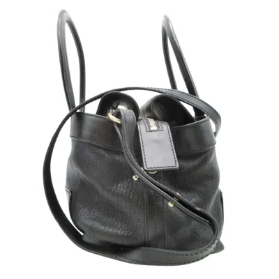 Pre-owned Bally Black Handbag Shoulder Bag ()