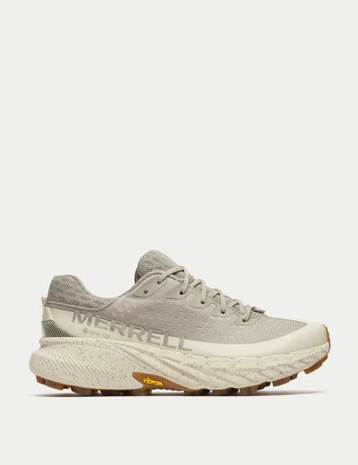 Merrell Women's Agility Peak 5 Gore-tex Trail Shoes In Gray