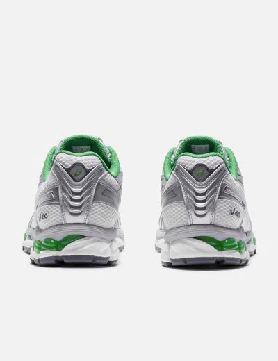 Asics Breathable Mesh And Synthetic Leather Sneakers In White