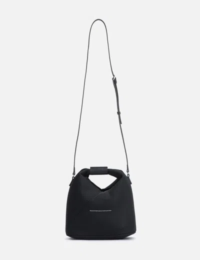 Mm6 Maison Margiela Japanese Mesh Crossbody Bag In Black