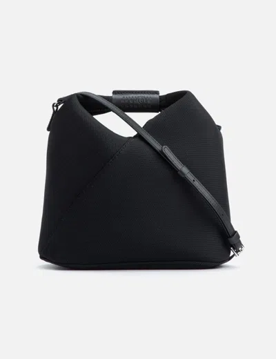 Mm6 Maison Margiela Japanese Mesh Crossbody Bag In Black
