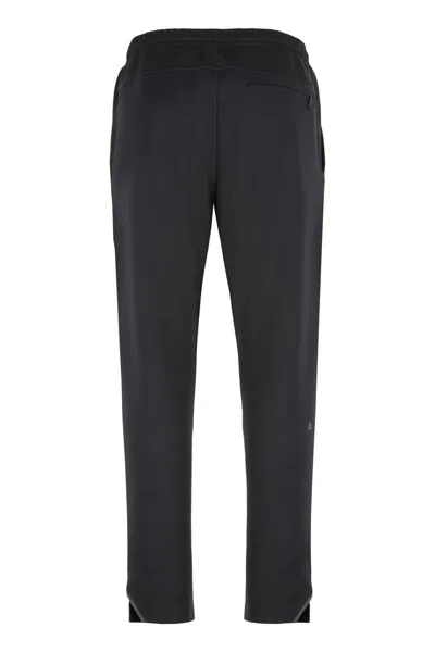 Hugo Boss Boss Track-pants In Technical Fabric In Black