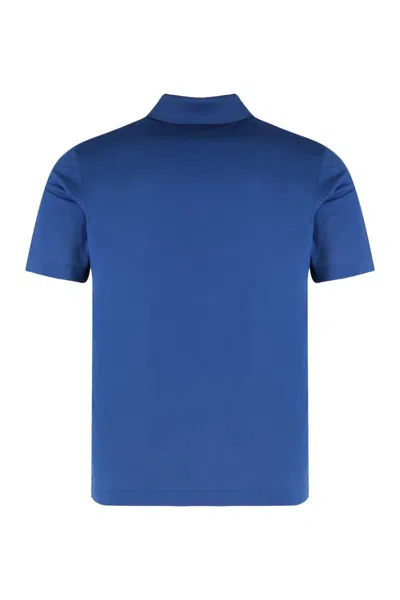 Paul & Shark Short Sleeve Polo Shirt Featuring Collar In Blue