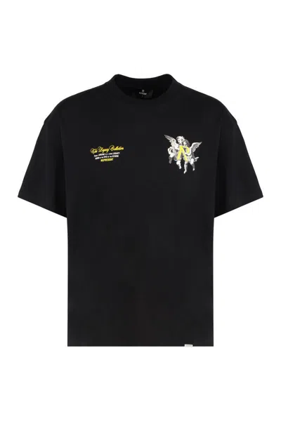 Represent T-shirt Crew Neck Legacy Cherubs In Black