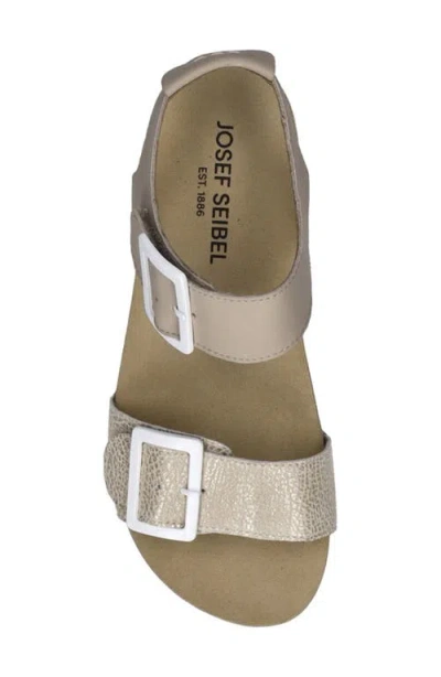 Josef Seibel Quinn 02 Wedge Sandal In Brown